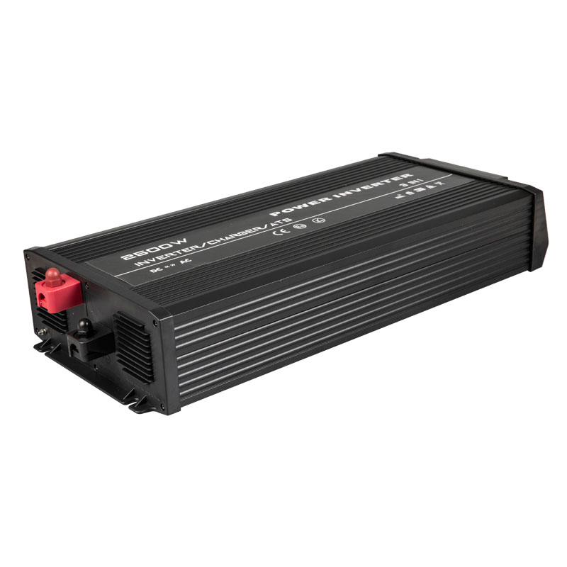 Жаңа дизайндағы 2500w түрлендіргіші зарядтағышпен